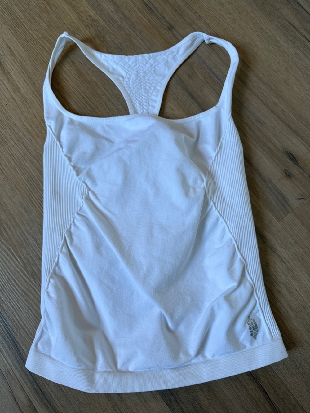 Free people White Racerback Athletic Tank Top